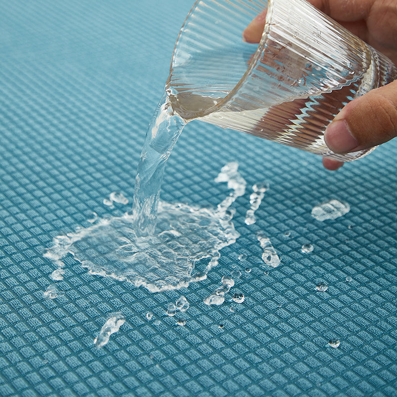 Azzurro cielo - Fodera idrorepellente per cuscino di divano