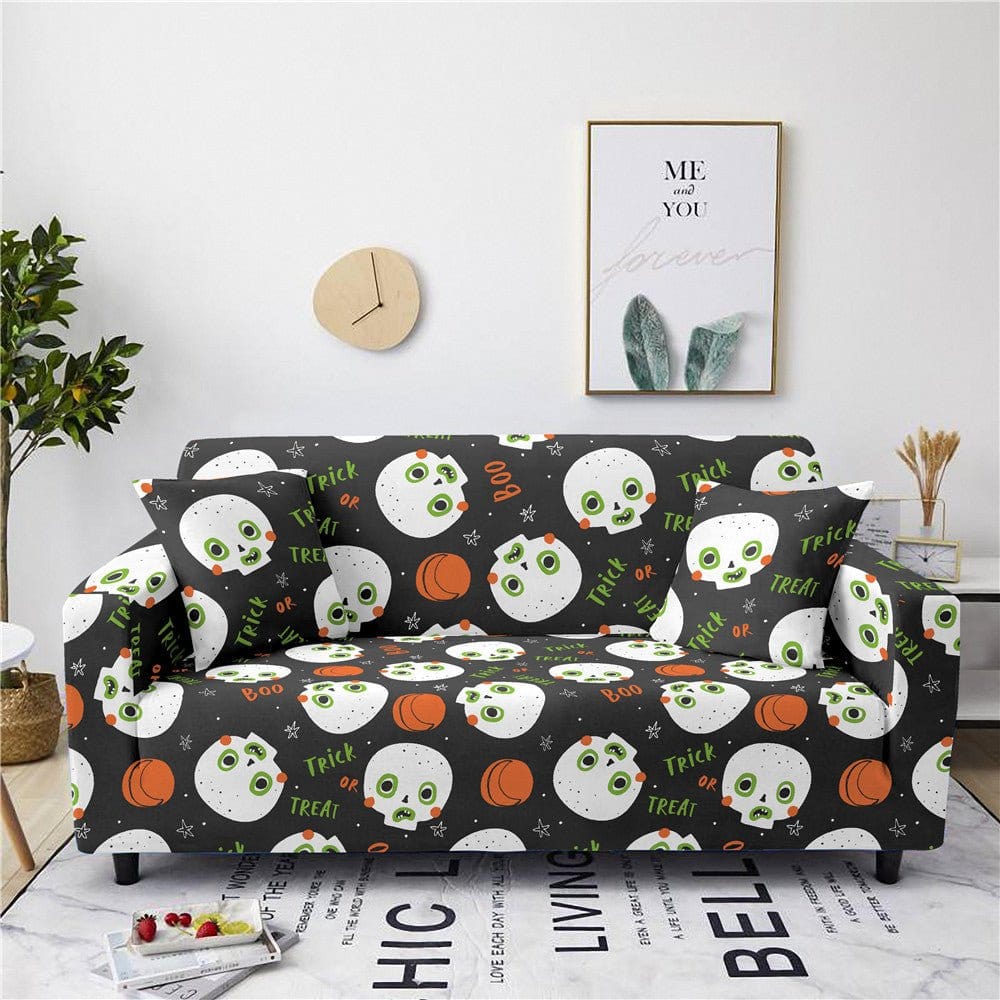 Boo Halloween - Fodera per divano elasticizzata