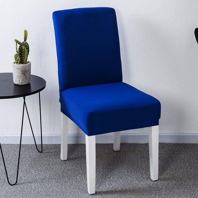 Blu - Fodera di Sedia Elasticizzata