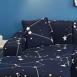 Galaxy - 2 pezzi - Fodere elasticizzate per cuscino 45X45cm
