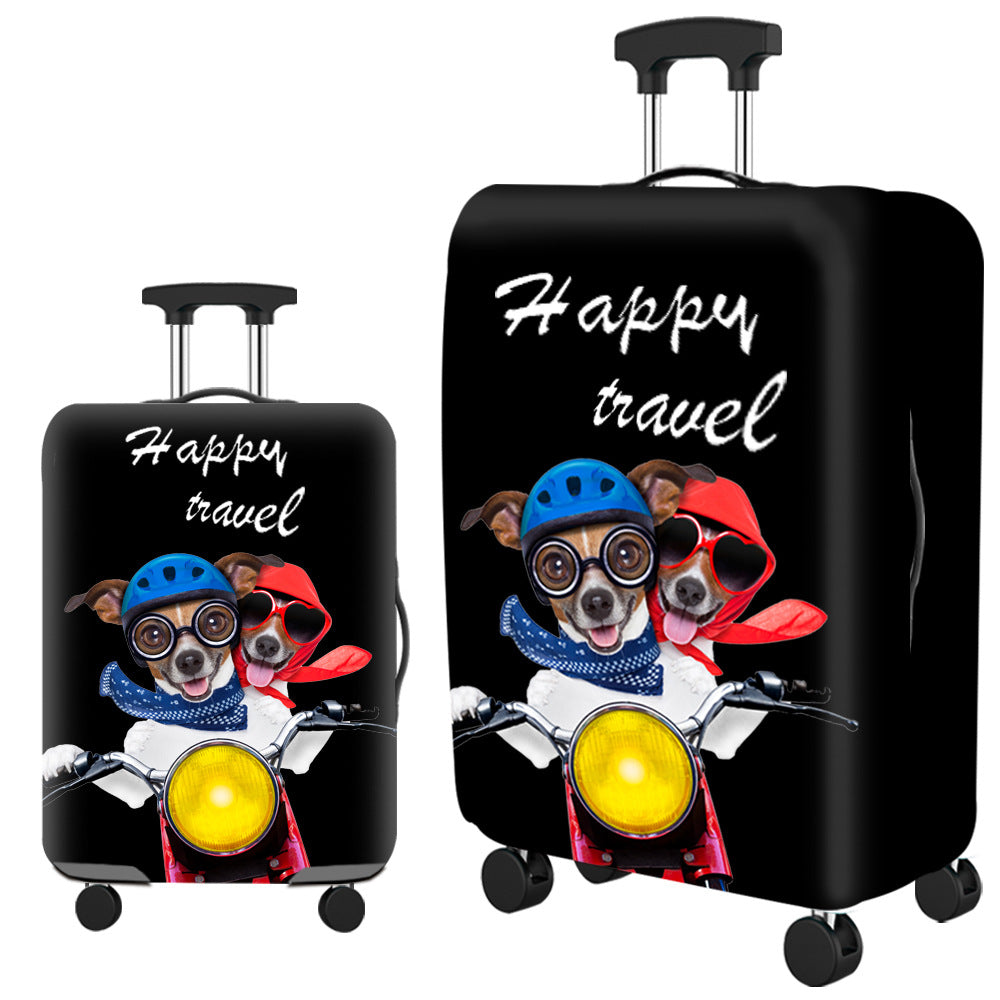 Happy Travel - Copri valigia Design