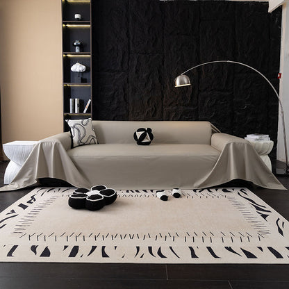 Telo Copridivano in Similpelle Impermeabile Beige