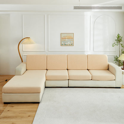 Beige - Fodera idrorepellente per cuscino di divano