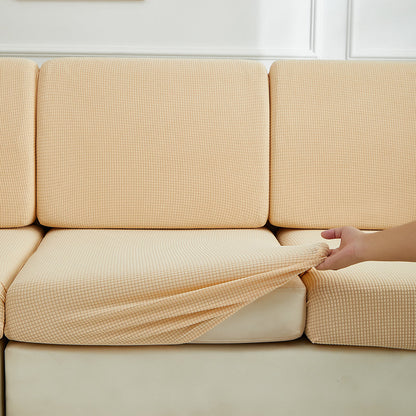 Beige - Fodera idrorepellente per cuscino di divano