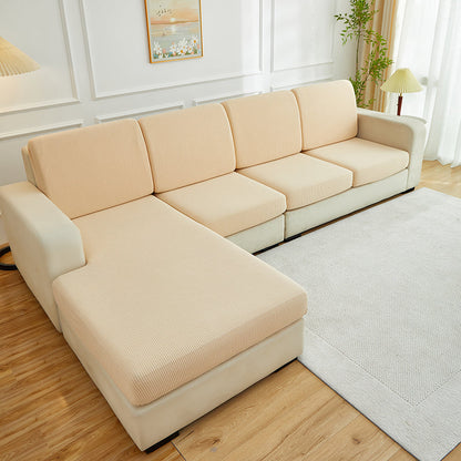 Beige - Fodera idrorepellente per cuscino di divano