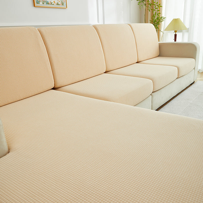 Beige - Fodera idrorepellente per cuscino di divano