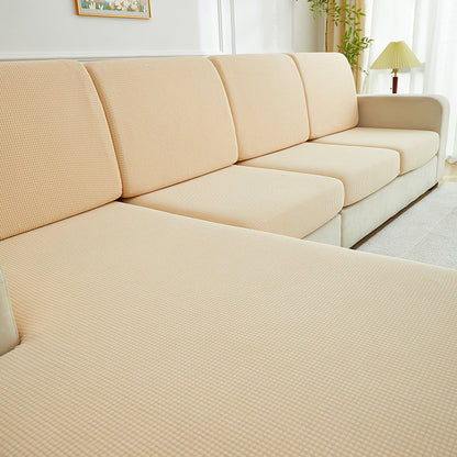Beige - Fodera idrorepellente per cuscino di divano