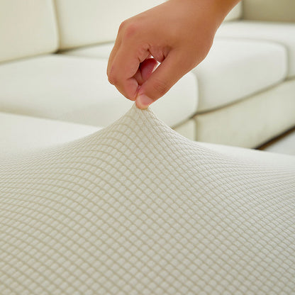 Bianco panna - Fodera idrorepellente per cuscino di divano