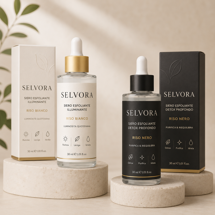 Il siero esfoliante coreano al riso