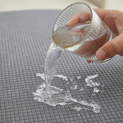 Grigio chiaro - Fodera idrorepellente per cuscino di divano