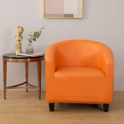 Arancione - Fodera in Similpelle Impermeabile per Poltrona Cabriolet