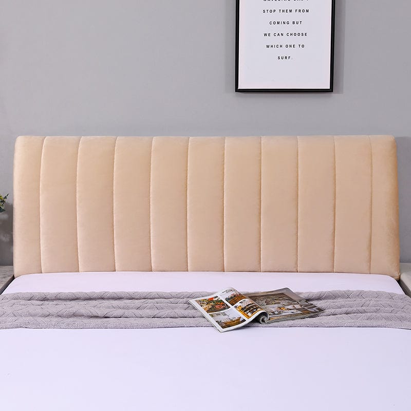 Beige - Fodera di Tête di Lit Élégante