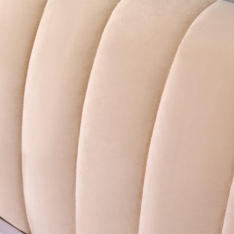 Beige - Fodera di Tête di Lit Élégante