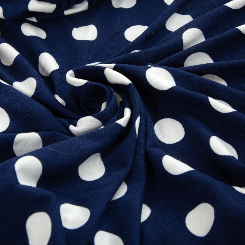 Blu à point Bianco - Fodera per Cuscino di Divano