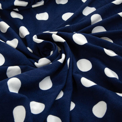 Blu à point Bianco - Fodera per Cuscino di Divano