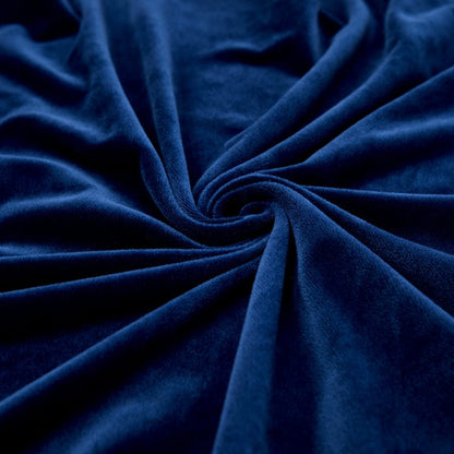 Blu - Fodera in Velluto per Cuscino di Divano