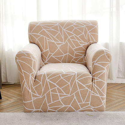 Beige Desert - Fodera per divano elasticizzata