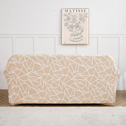 Beige Desert - Fodera per divano elasticizzata