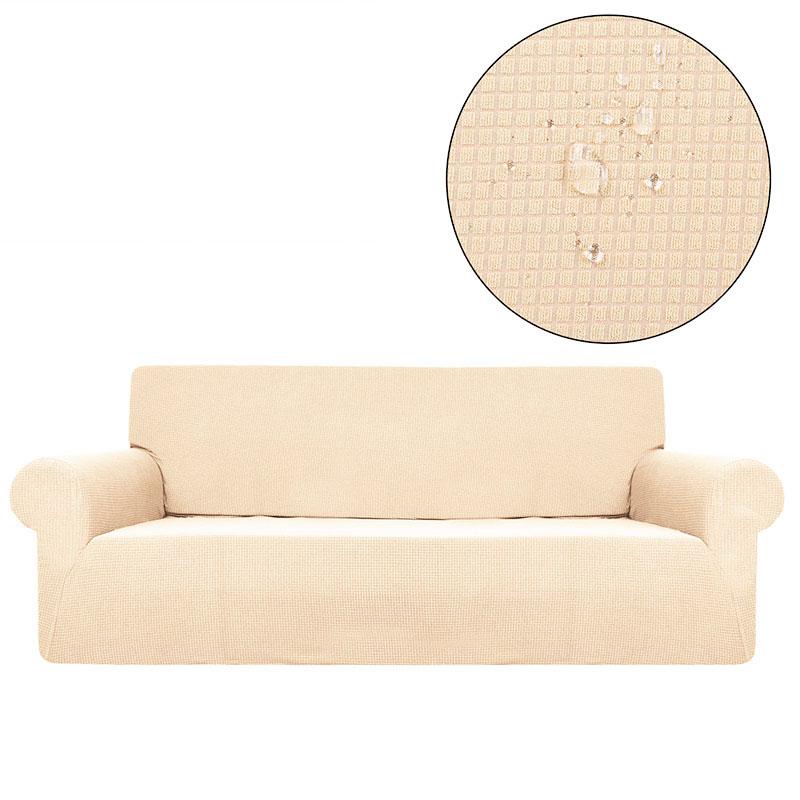Beige - Fodera per divano idrorepellente