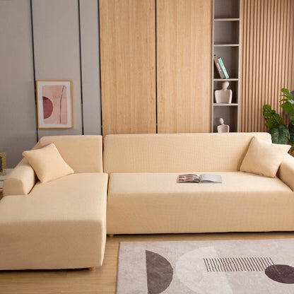 Beige - Fodera per divano idrorepellente