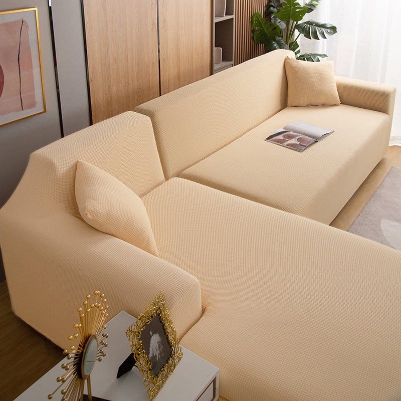 Beige - Fodera per divano idrorepellente