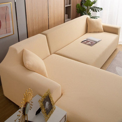 Beige - Fodera per divano idrorepellente