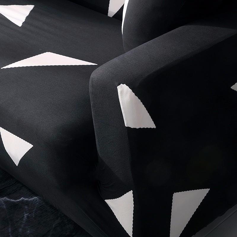 Black and White - Fodera per divano elasticizzata
