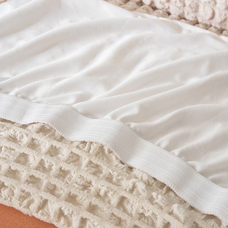 Bianco panna - Fodere Jupe Elasticizzate di Poltrona e Divano