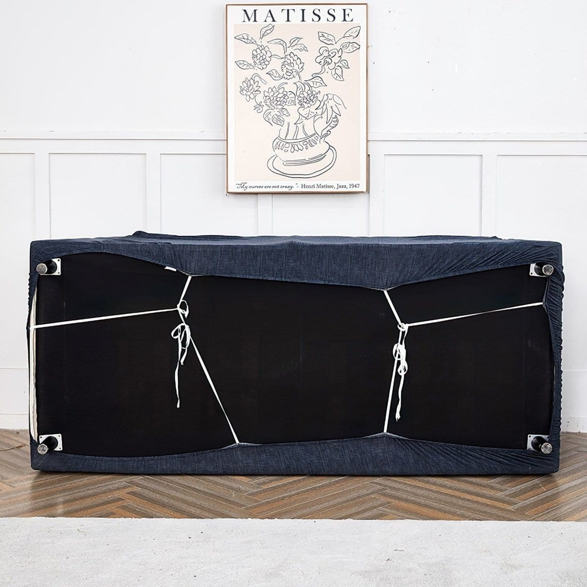 Blu Classy - Fodera per divano elasticizzata