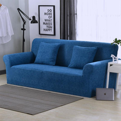 Blu - Fodera per divano elasticizzata