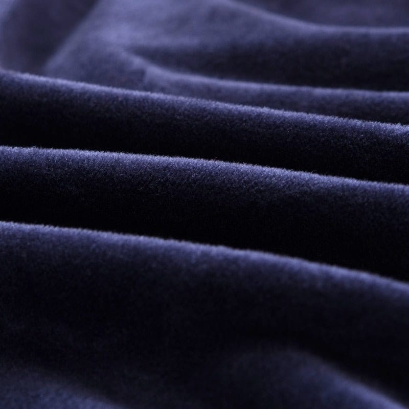 Blu marine - Fodere in Velluto Elasticizzate di Poltrona e Divano