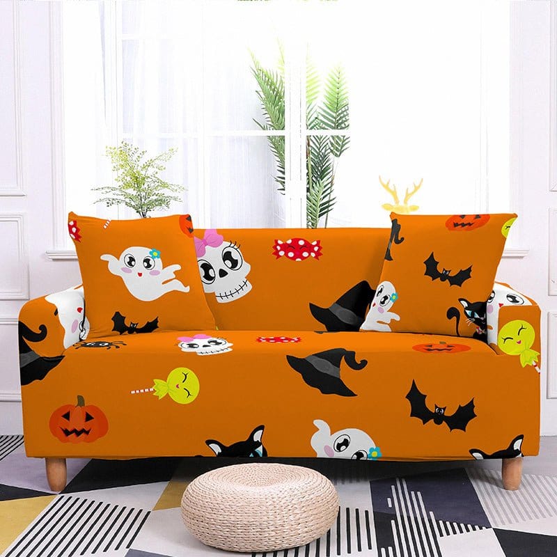 Cute Halloween - Fodera per divano elasticizzata