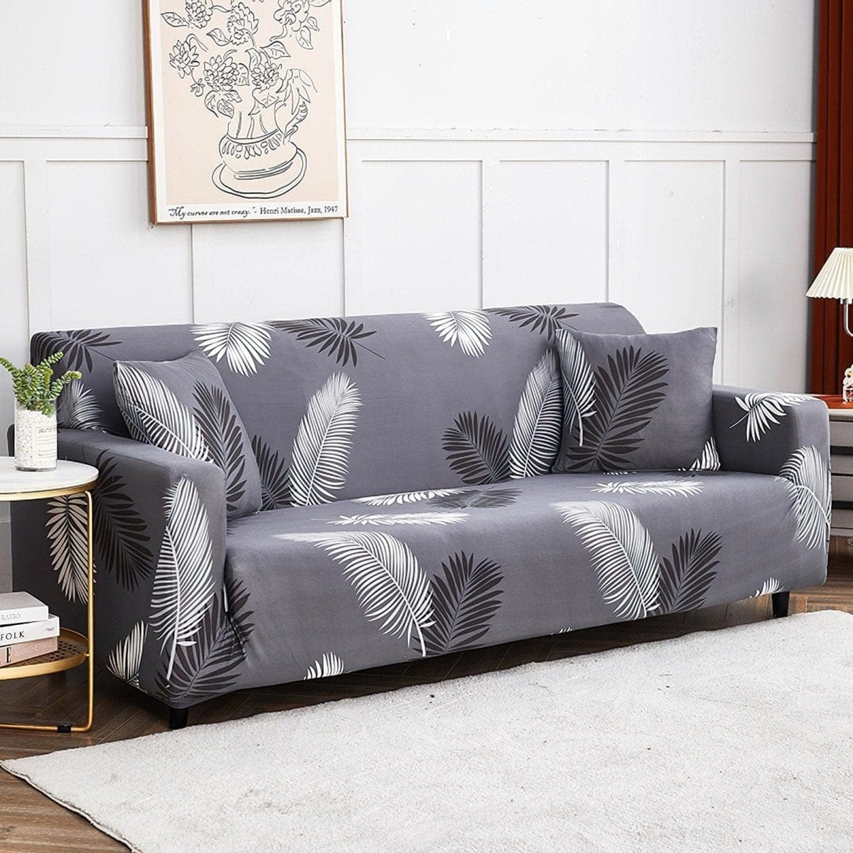 Grigio Exotic - Fodera per divano elasticizzata