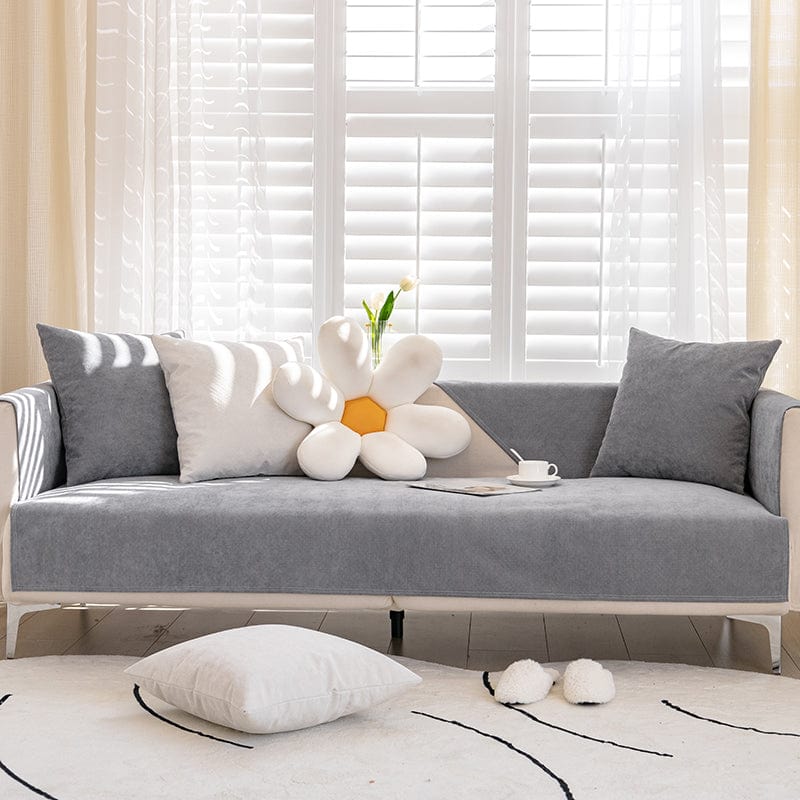 Grigio - Fodera Divano Impermeabile & Antiscivolo