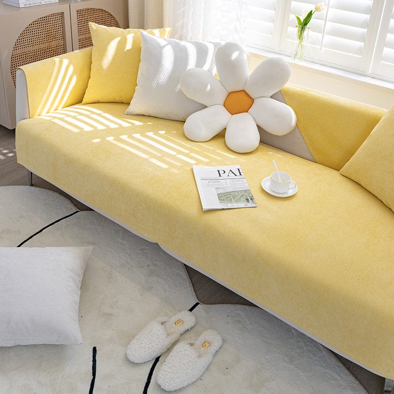 Giallo - Fodera Divano Impermeabile & Antiscivolo