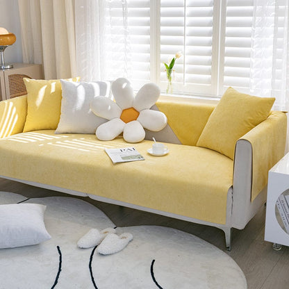 Giallo - Fodera Divano Impermeabile & Antiscivolo