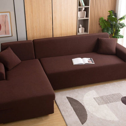 Marrone - Fodera per divano idrorepellente