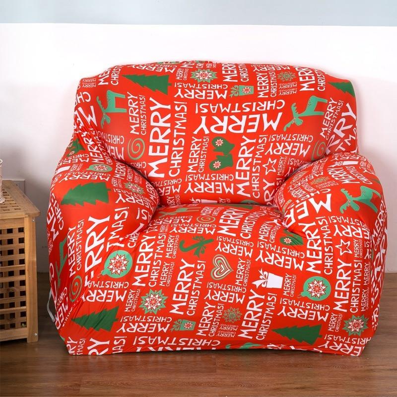 Merry Christmas - Fodere Elasticizzate per Poltrona e Divano