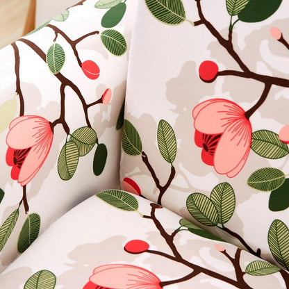 Pink Flower - Fodere Elasticizzate per Poltrona e Divano