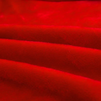 Rosso - Fodere in Velluto Elasticizzate di Poltrona e Divano