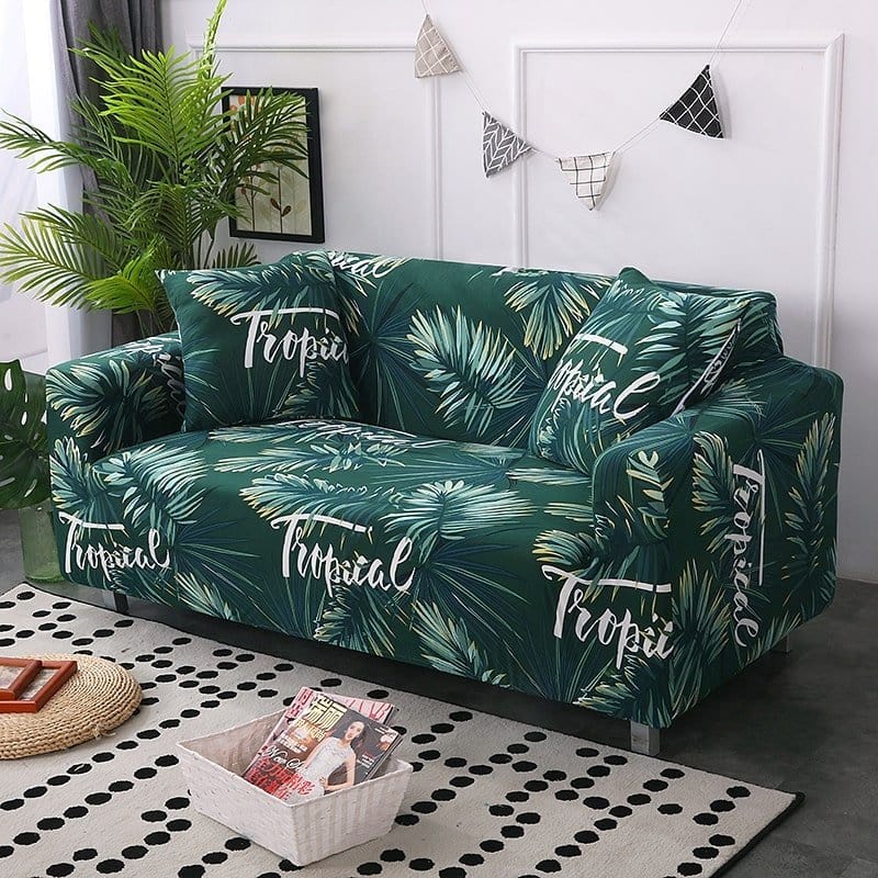 Verde Tropical - Fodere Elasticizzate per Poltrona e Divano