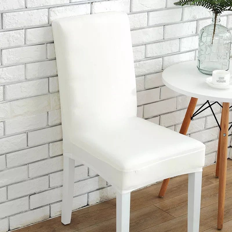 Bianco - Fodera di Sedia Elasticizzata