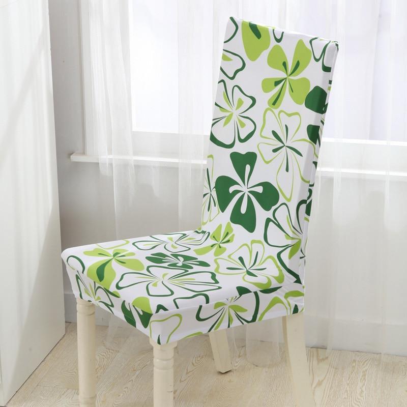 Green Clover - Fodera di Sedia Elasticizzata