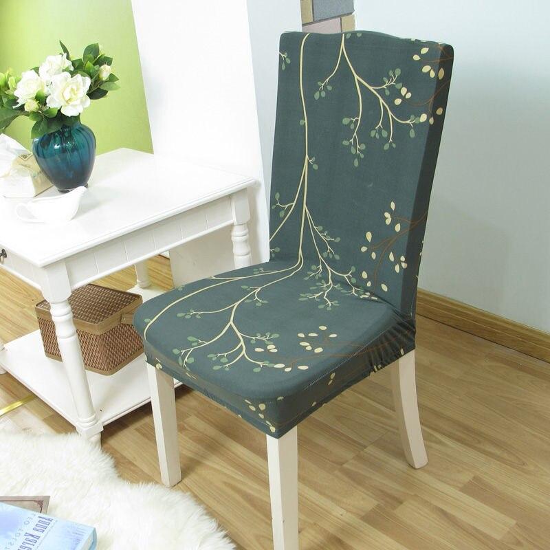 Green Leaves - Fodera di Sedia Elasticizzata