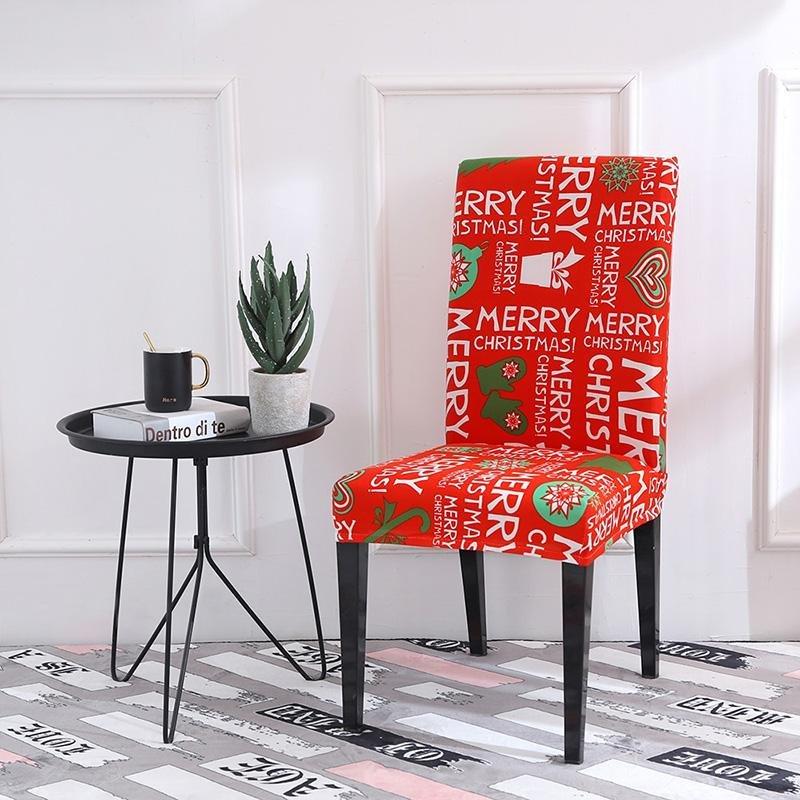 Merry Christmas - Fodere Elasticizzate di Sedia