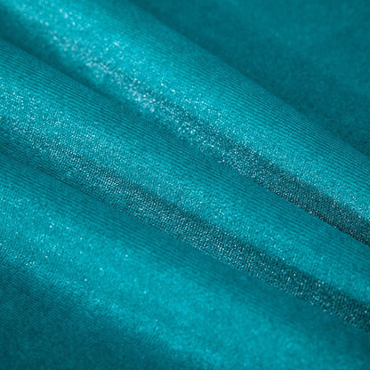 Blu turquoise - Fodera di Clic Clac in Velluto