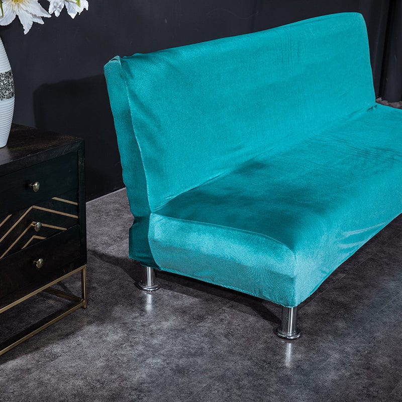 Blu turquoise - Fodera di Clic Clac in Velluto