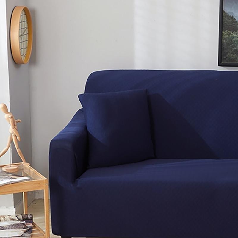 Blu marine - 1 pezzo - Fodera idrorepellente per cuscino 45X45cm