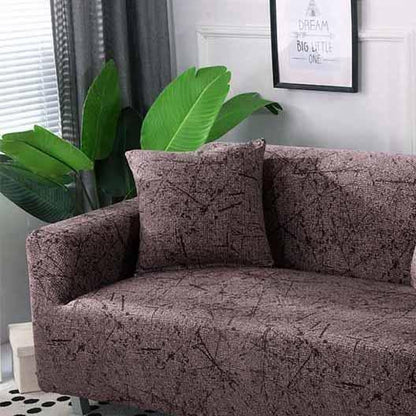 Brown Dream - 2 pezzi - Fodere elasticizzate per cuscino 45X45cm
