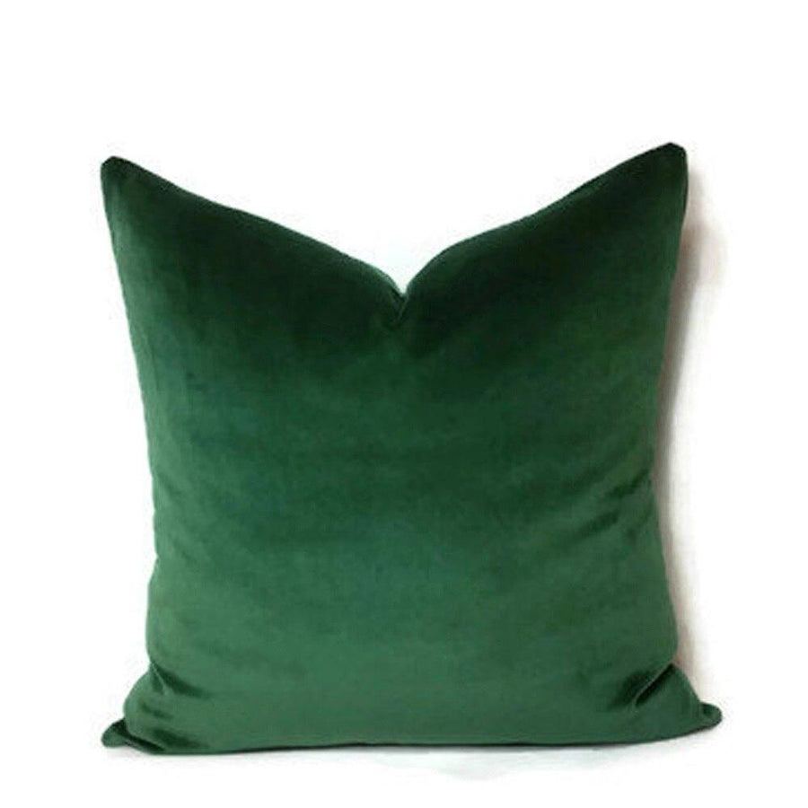Verde - 2 pezzi - Fodere Elasticizzate di Cuscino 45 CM X 45 CM